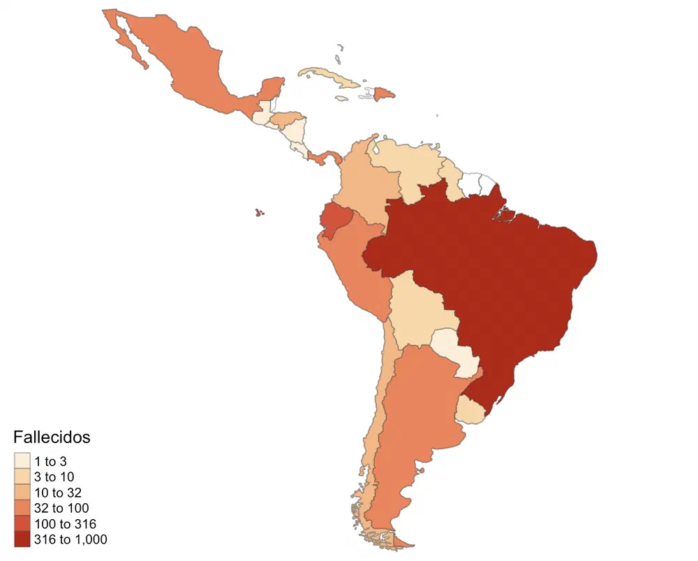 Resumen estadístico actualizado sobre el coronavirus en Ecuador y América Latina